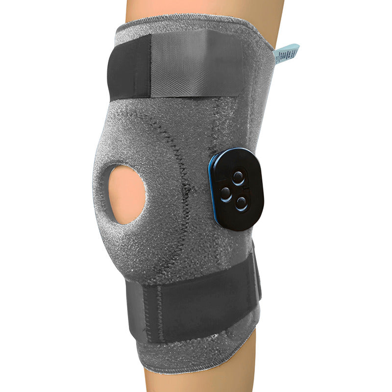 Rodillera Abierta De Neopreno Graduable Gris Oscuro Ch-med Circ. Centro De Rodilla 30-35 Cm