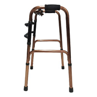 Andadera Caminable Plegable De Aluminio Bronce Ortiz