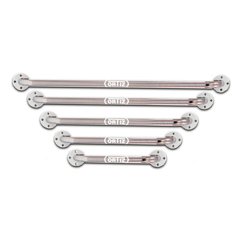 Agarradera Para Baño Metal Recta Cromada 12  (30.5cm) Cromado