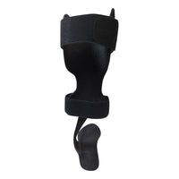 Férula Para Pie Péndulo Dinámica/fibra De Carbono. Negro Ch Izq Base 25 Cm Altura 36.5 Cm
