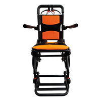 Silla De Traslado De Viaje Ultra Compacta Ortiz Negro Con Naranja