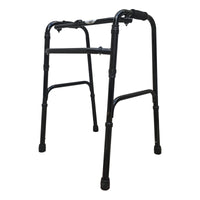 Andadera Plegadiza Caminable De Aluminio Adulto Negra