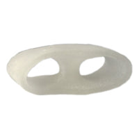 Separador Para Dedos/juanete Con Anillo Doble De Gel Ortiz Transparente Universal