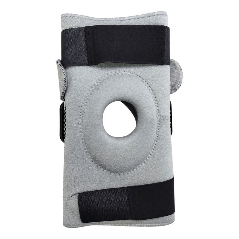 Rodillera Abierta De Neopreno Graduable Gris Oscuro Gde-xg Circ. Centro Rodilla 40-45 Cm