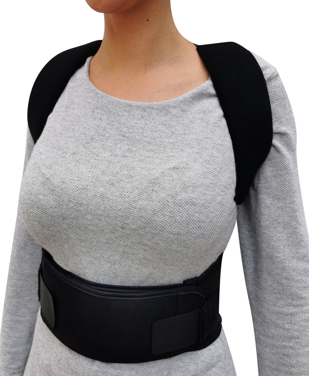 Espaldera Chaleco Corrector Postura Ortopedico Ajust Unisex