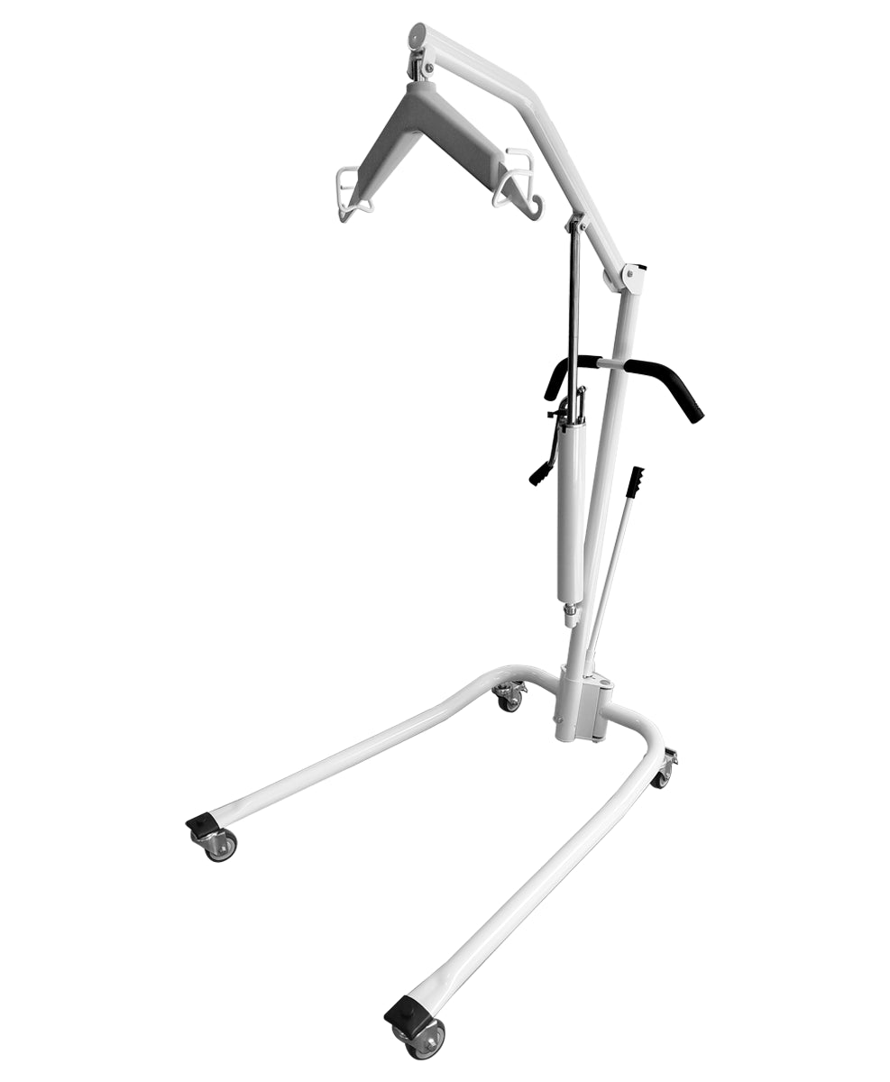 Grua Para Paciente Con Piston Hidraulico Con Hamaca Colgante MOD. 14340