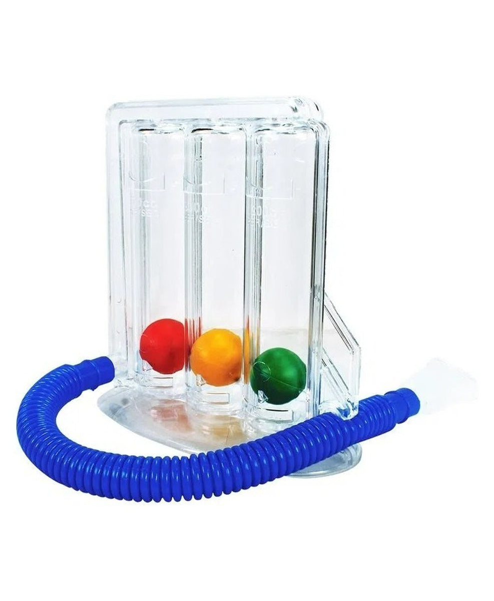 Inspirómetro ejercitador pulmonar respiratorio Handy