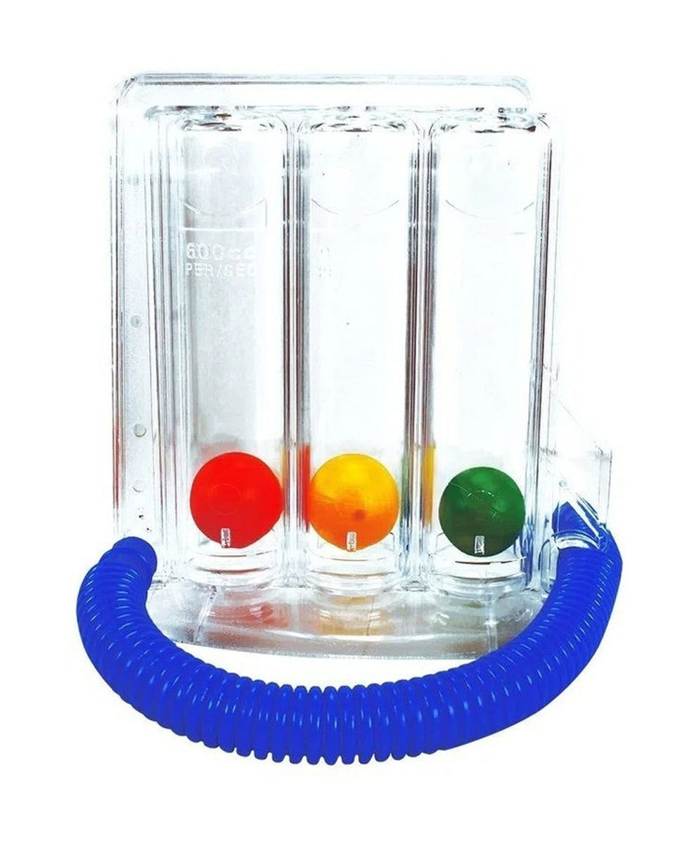 Inspirómetro ejercitador pulmonar respiratorio Handy