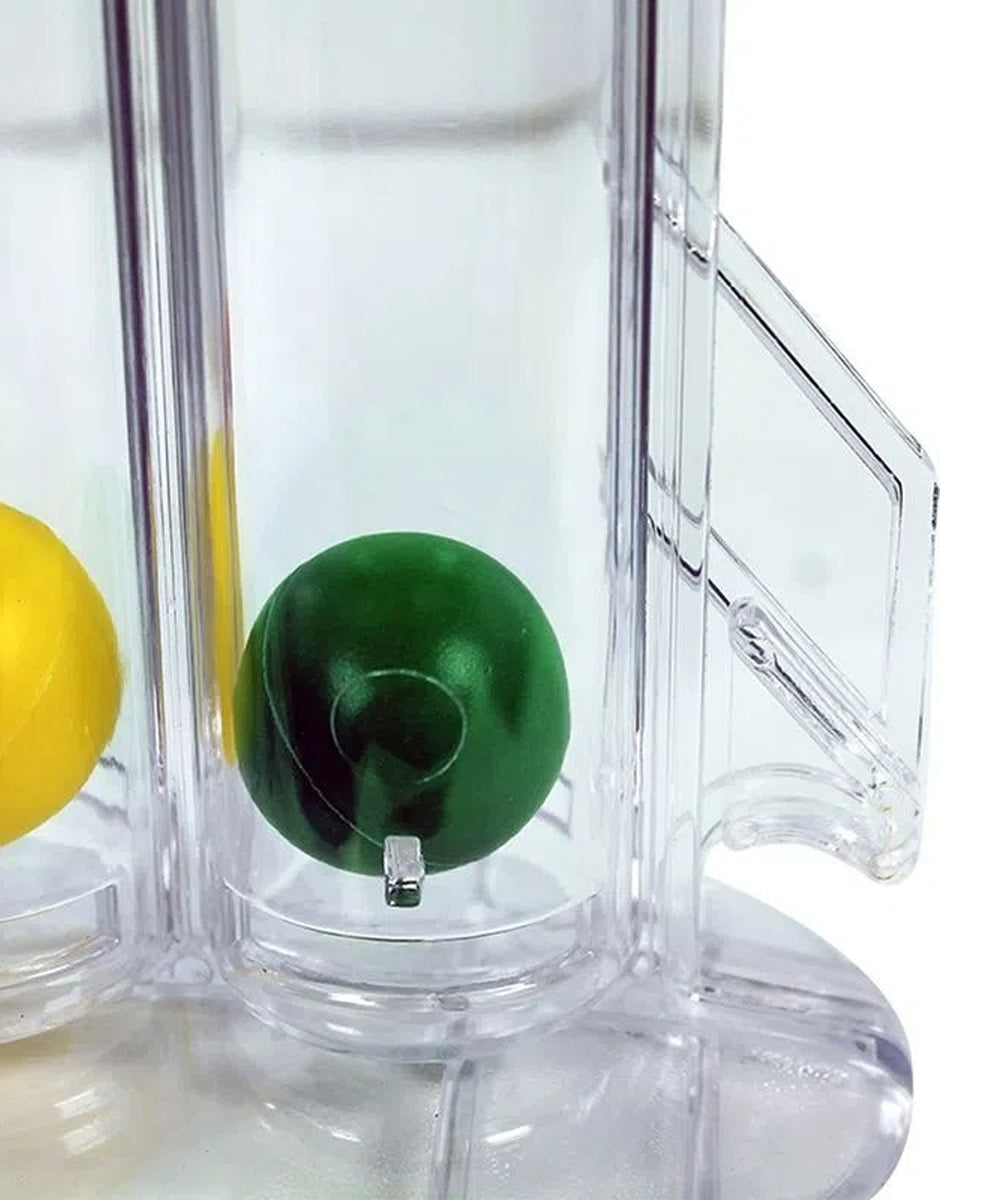 Inspirómetro ejercitador pulmonar respiratorio Handy