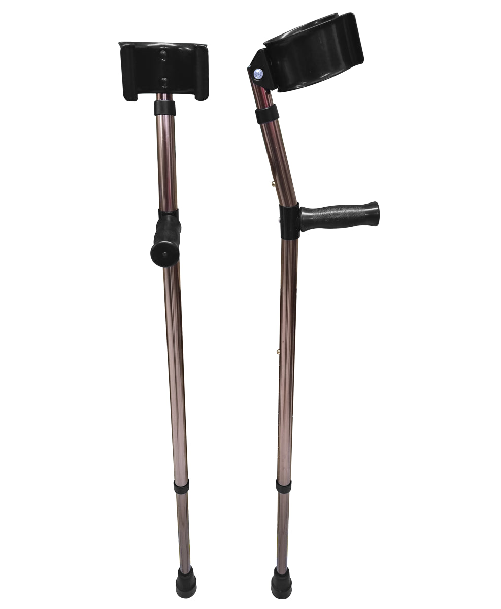 Muleta Canadiense Ortopedica Keny Brazalete Metalico Ortiz MOD. 10072