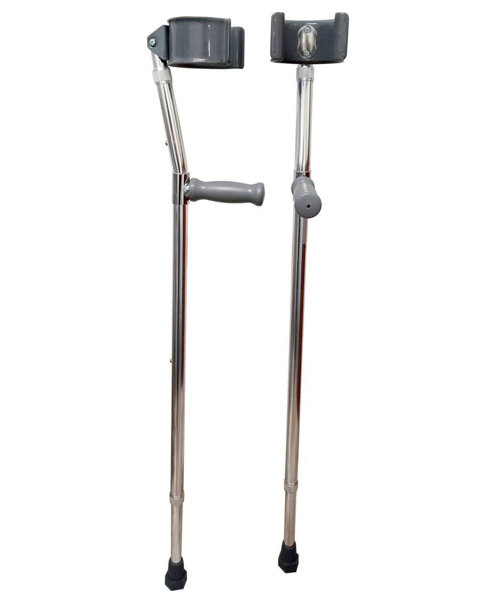 Muleta Canadiense Ortopedica Keny Brazalete Metalico Juvenil MOD. 10072