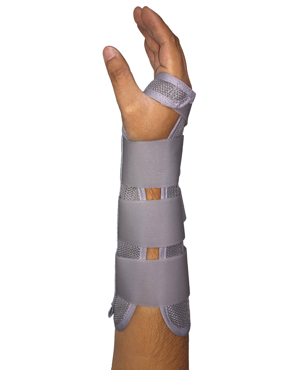 Muñequera inmovilizadora con 2 barras metálicas MOD. 90