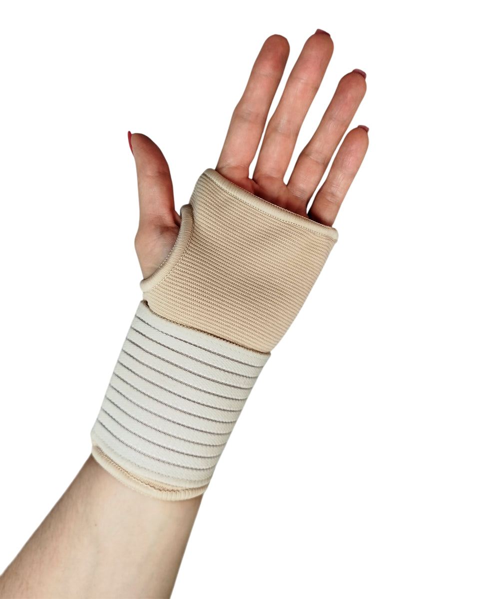 Muñequera ortopédica elástica con banda esguince muñeca MOD. 810
