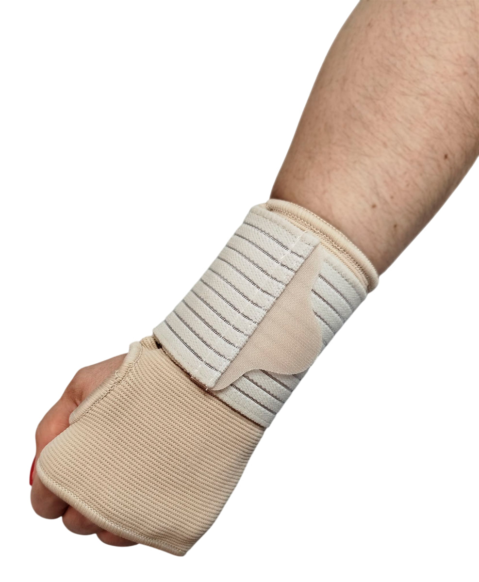 Muñequera ortopédica elástica con banda esguince muñeca MOD. 810