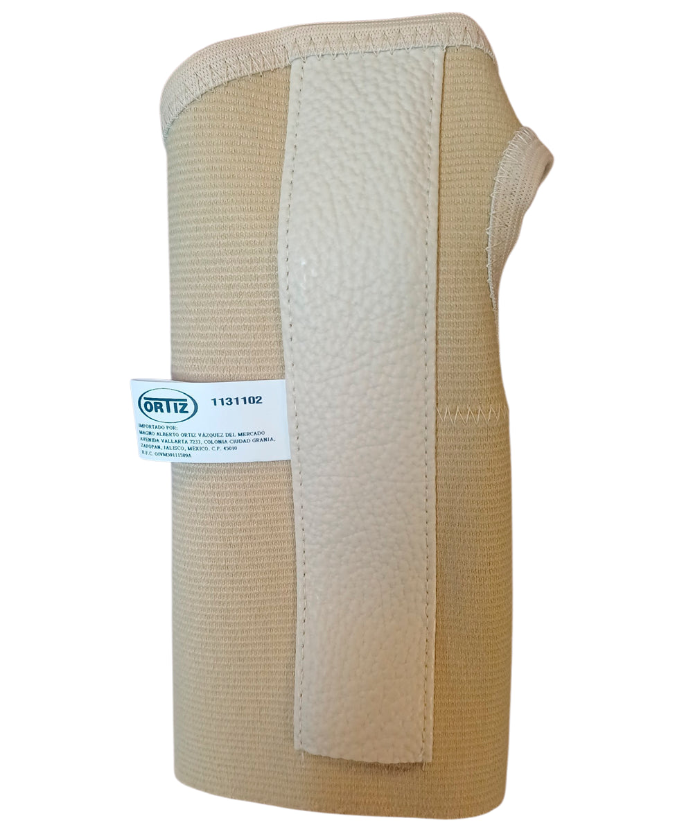 Muñequera elástica con barra de aluminio MOD. 30