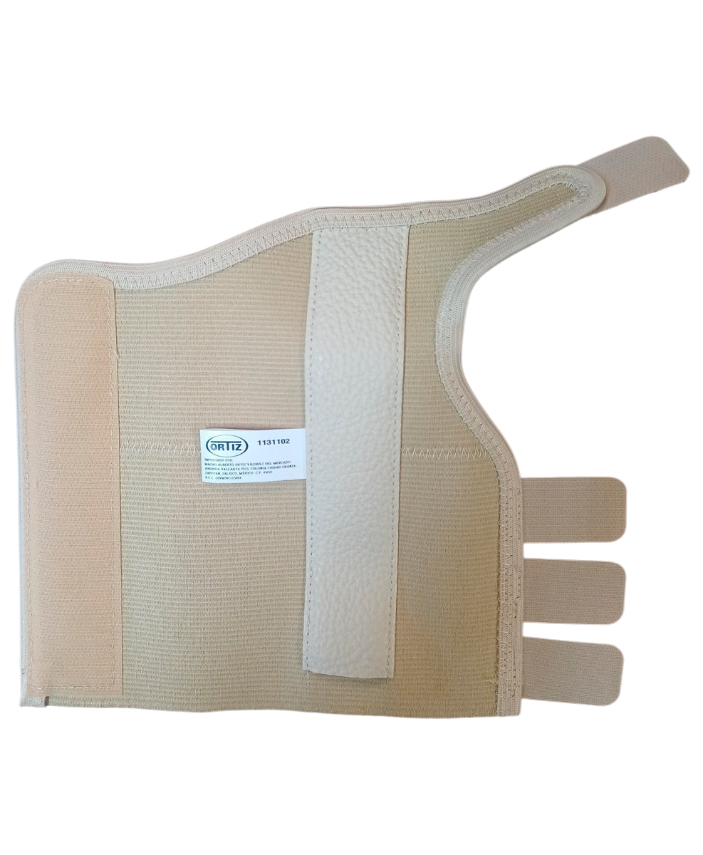 Muñequera elástica con barra de aluminio MOD. 30