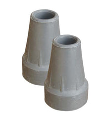 Par Regatones Tapon Hule Grande Para Muleta Reforzado Magnum diámetro de 7/8