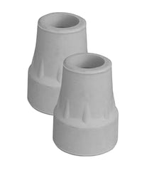 Par de Regatones tapón Hule antiderrapante para muleta tubo de 7/8-2.24 cm