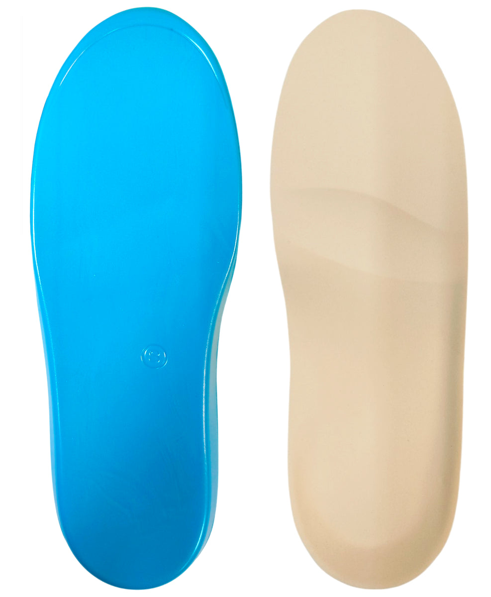 Plantilla ortopédica pie plano de pelite con barra metatarsal