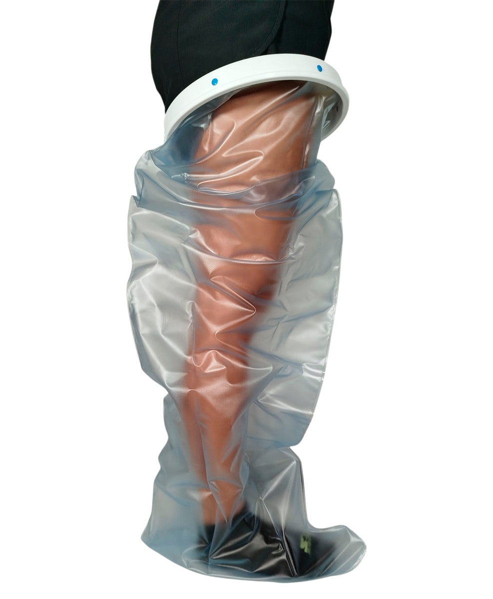 Protector de yeso para pierna largo