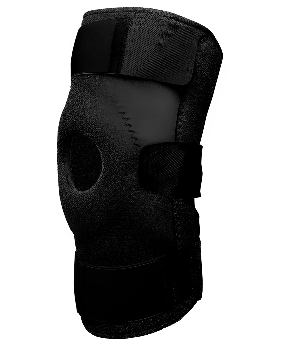 Rodillera mecánica abierta de neopreno cojín rotuliano MOD. RAM