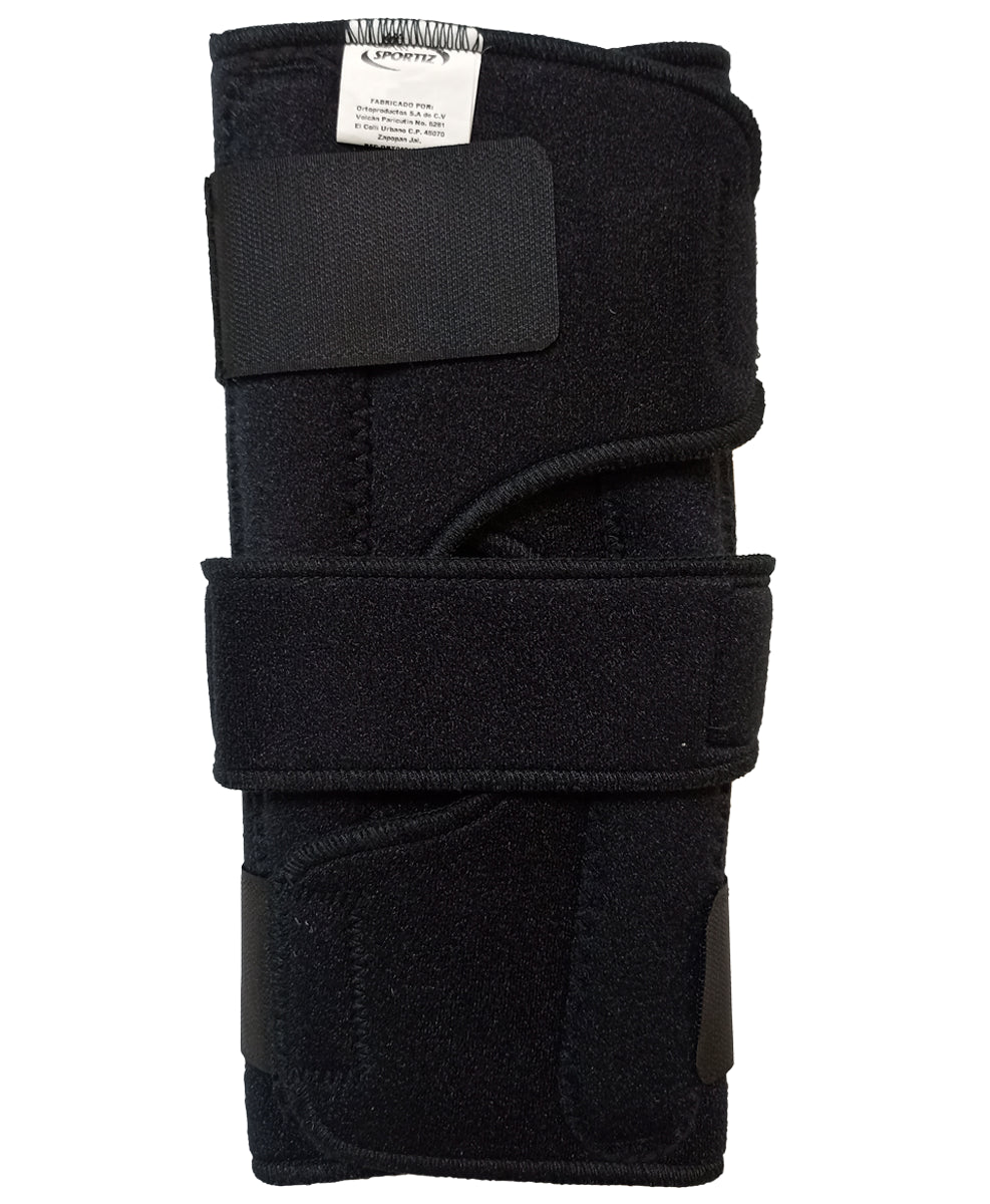 Rodillera mecánica abierta de neopreno cojín rotuliano MOD. RAM