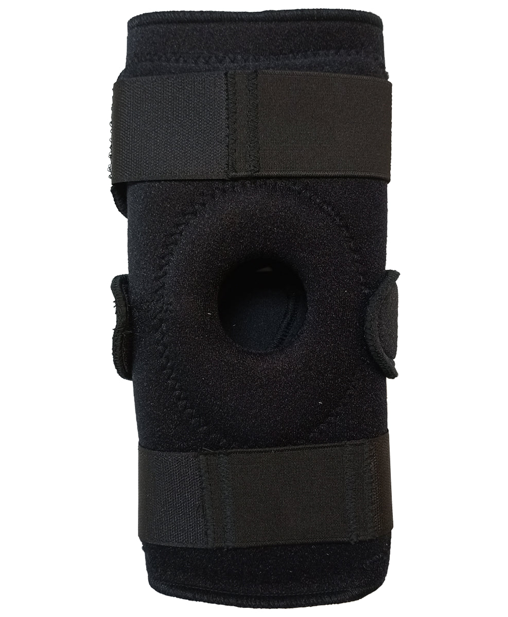 Rodillera mecánica abierta de neopreno cojín rotuliano MOD. RAM