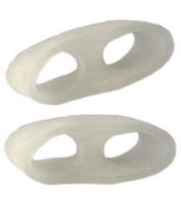 Separador para dedos/juanete con anillo doble de gel transparente universal MOD. TCW-017