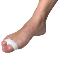 Separador para dedos/juanetes de gel con anillo doble transparente estándar MOD. TCW-016