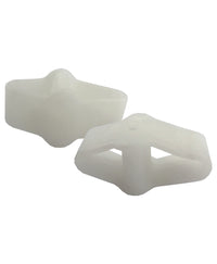 Separador para dedos/juanetes de gel con anillo doble transparente estándar MOD. TCW-016