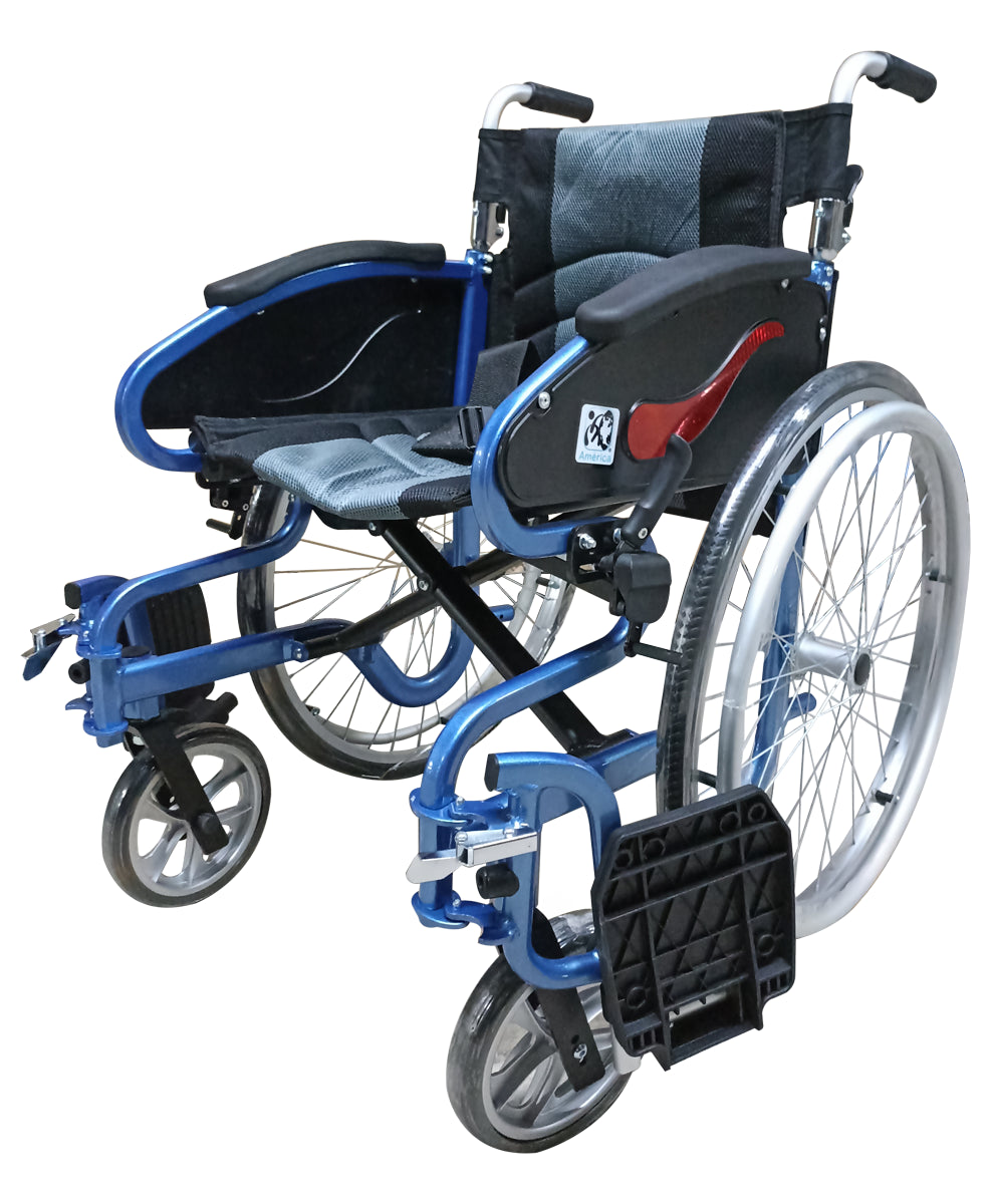 Silla De Ruedas Aluminio Vanguardia Moderna Ligera Compacta MOD. 3002RV