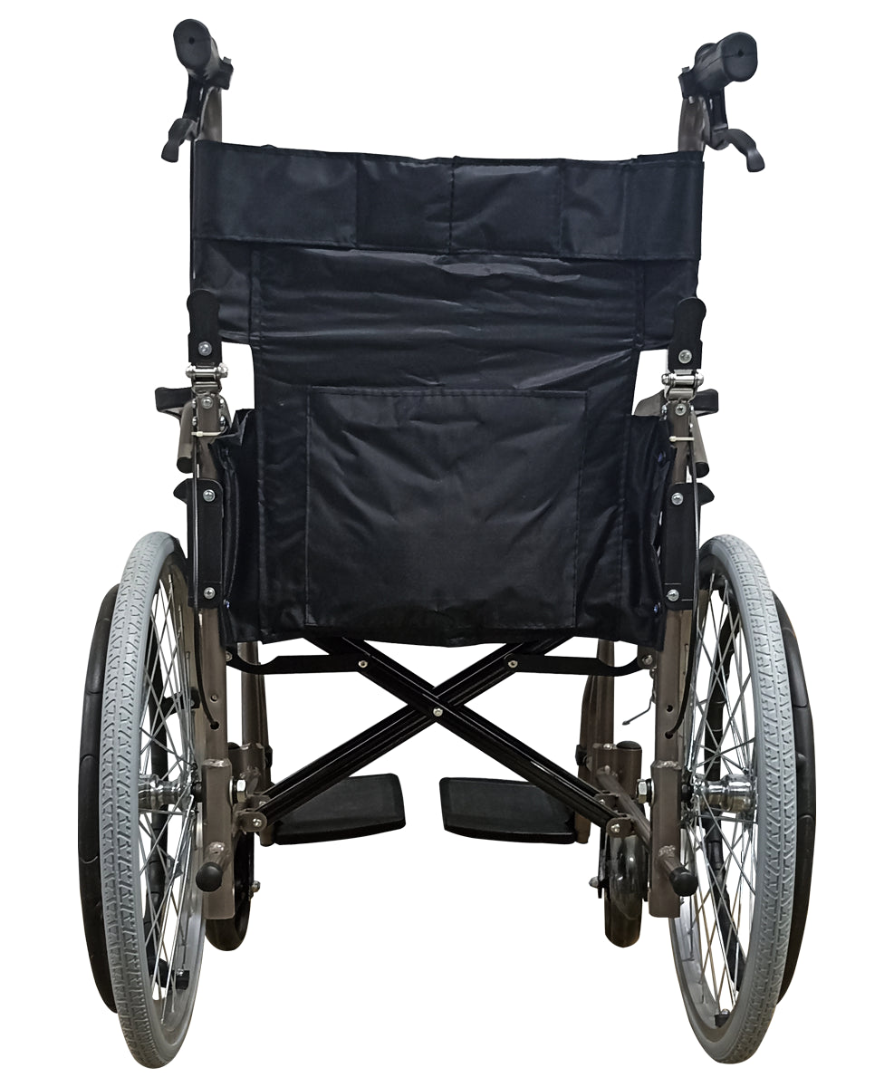 Silla De Ruedas Aluminio Viaje Ligera 11 Kg Compacta MOD. 3861RD