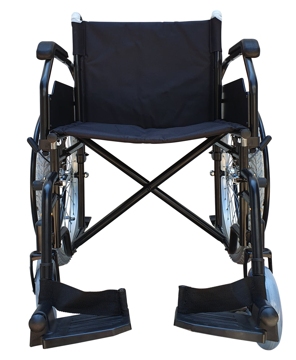 Silla De Ruedas Brazo Y Piecera Desmontable Todoterreno MOD. 9031S