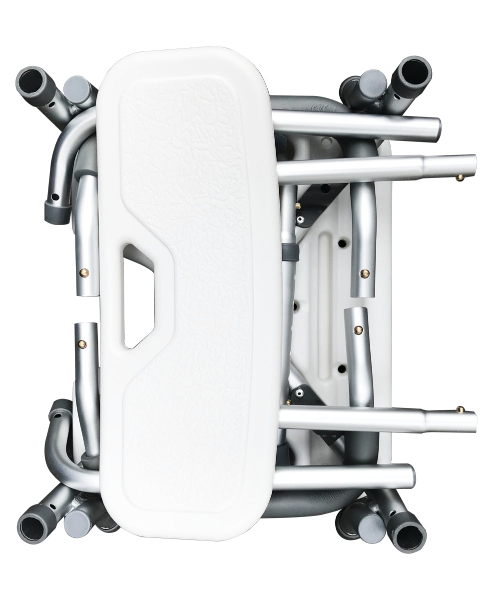 Silla banco para ducha, baño o regadera con descansabrazos MOD. GT5014