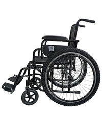 Silla de ruedas todo terreno con brazo elevadizo y piecera desmontable. MOD. 1007RN4