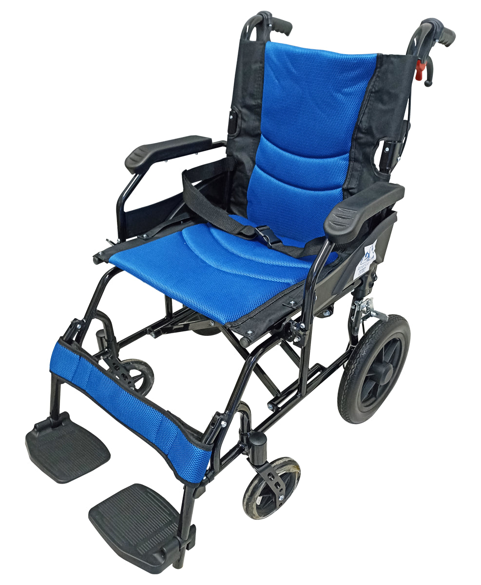 Silla De Ruedas Aluminio De Traslado Compacta MOD.3057P