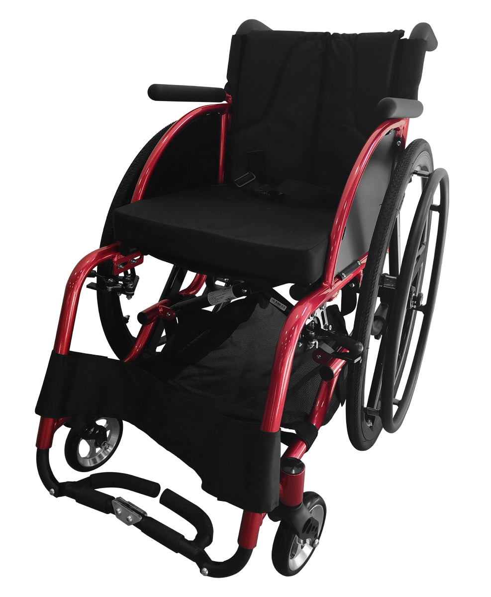 Silla de ruedas aluminio deportiva recreativa MOD. 5015YQNAL