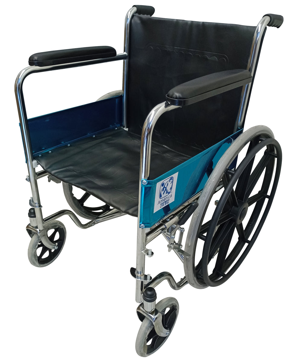 Silla de ruedas con eleva piernas MOD. 2003P