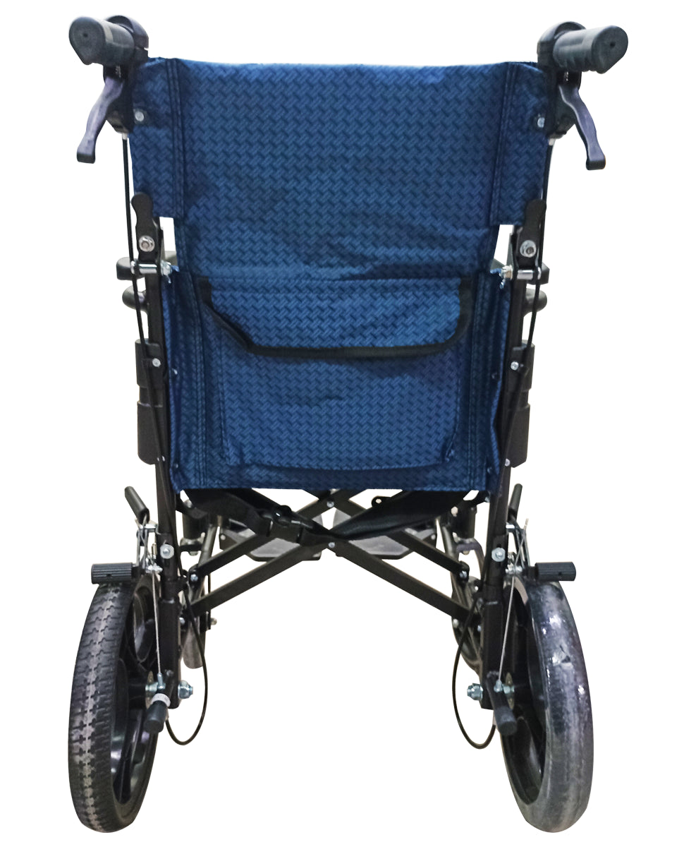 Silla De Ruedas De Traslado Plegable Esmaltada MOD. 871AJR