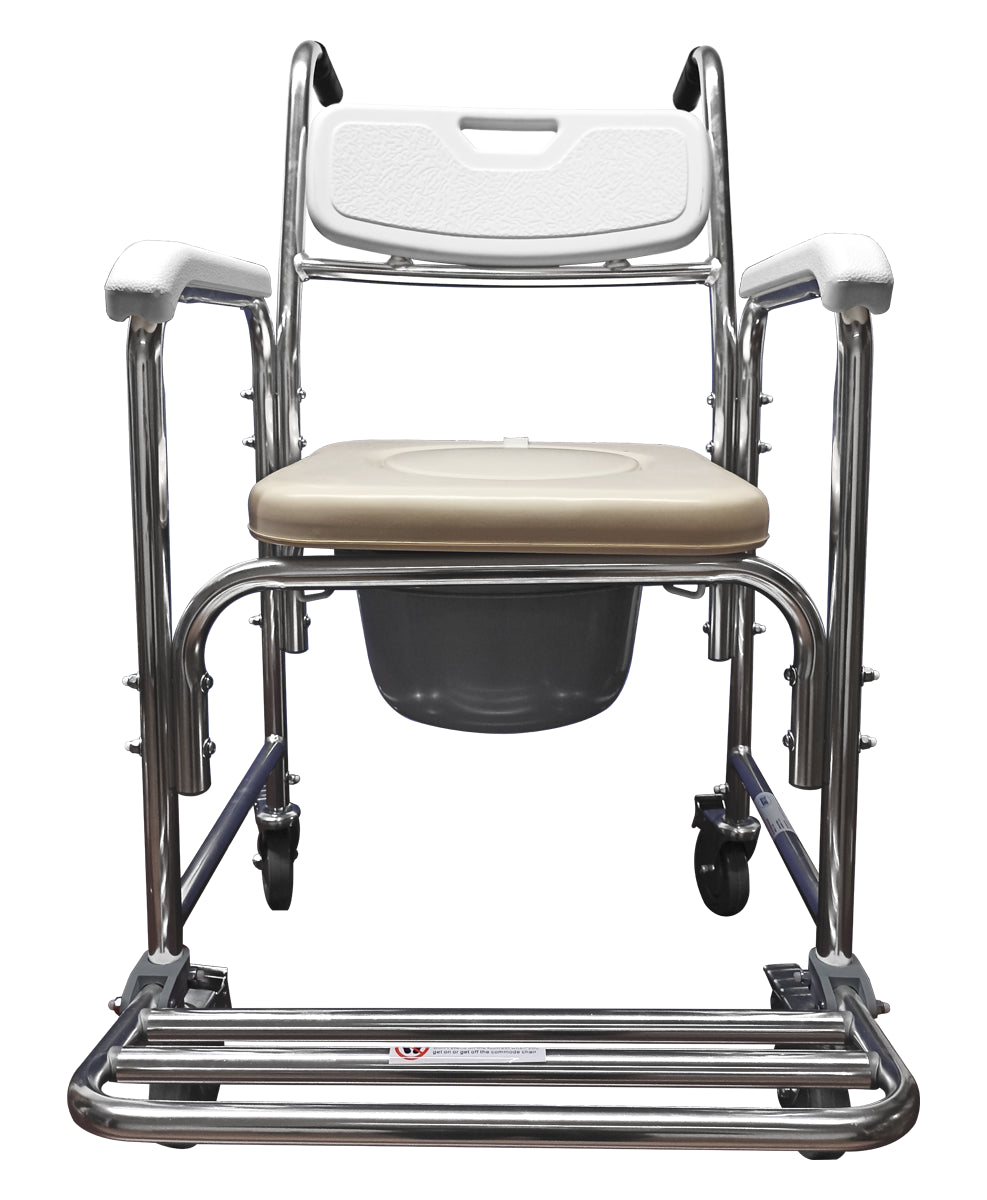 Silla de ruedas para bañarse ducha y WC excusado MOD. 10555