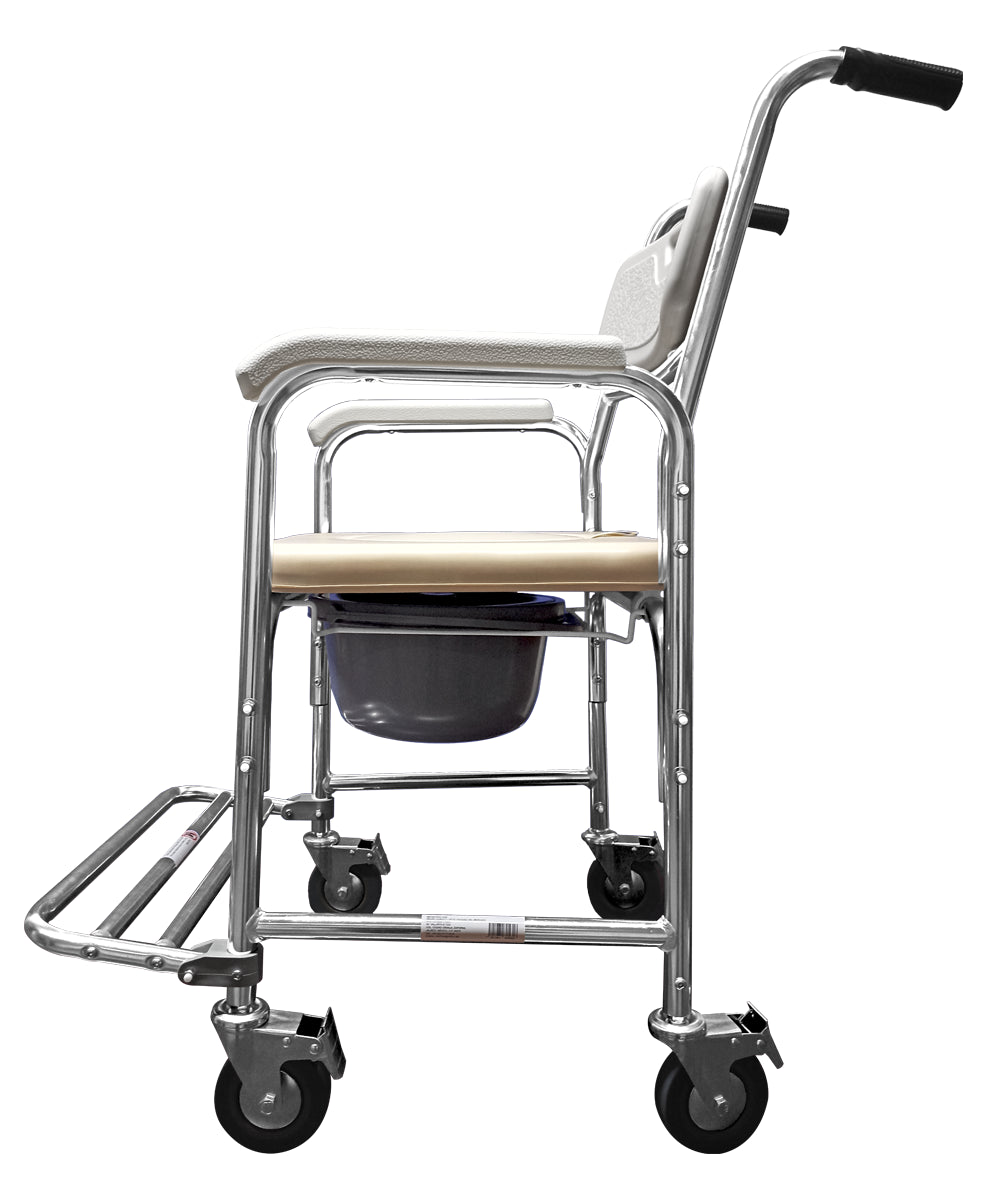 Silla de ruedas para bañarse ducha y WC excusado MOD. 10555