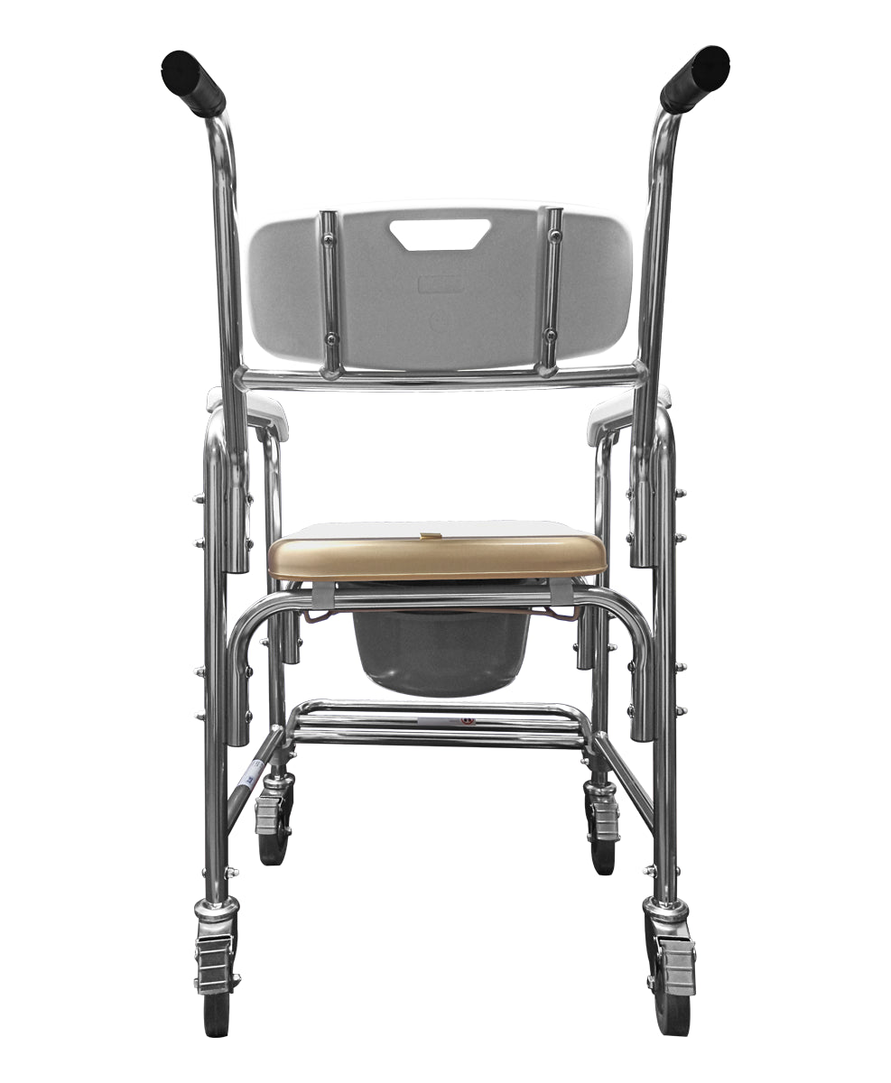 Silla de ruedas para bañarse ducha y WC excusado MOD. 10555