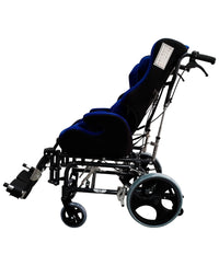 Silla de ruedas tipo carriola con asiento removible y cinchos para PCI MOD. 4227P