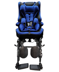 Silla de ruedas tipo carriola con asiento removible y cinchos para PCI MOD. 4227P