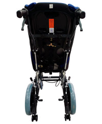 Silla de ruedas tipo carriola con asiento removible y cinchos para PCI MOD. 4227P