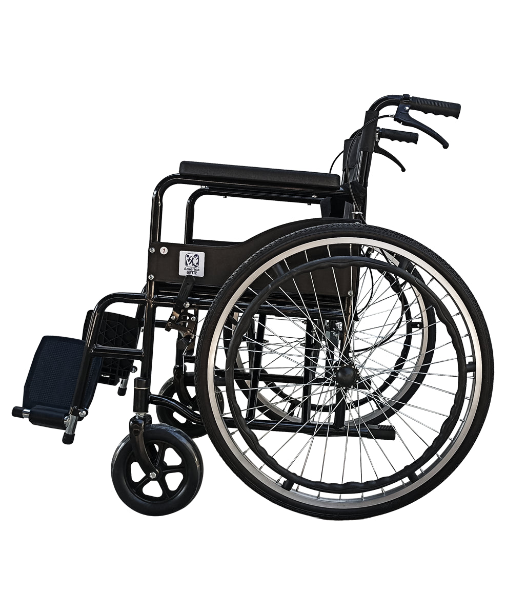 Silla de ruedas todo terreno ortopédica neumática para adulto MOD. 1001RNB3