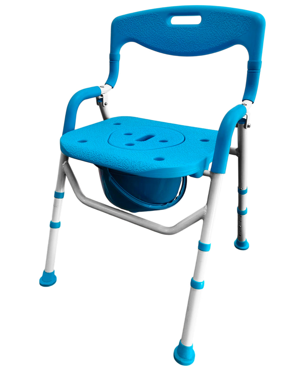 Silla ducha con cómodo plegadiza con estructura de aluminio MOD. GT5055