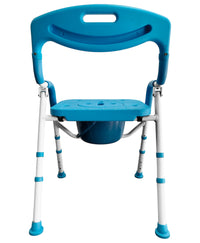 Silla ducha con cómodo plegadiza con estructura de aluminio MOD. GT5055