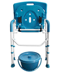 Silla ducha con cómodo plegadiza con estructura de aluminio MOD. GT5055