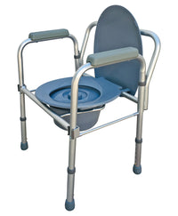 Silla De Baño Wc Cómodo Plegadizo De Aluminio MOD. GT7003